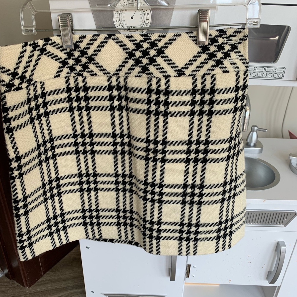 I Crew Plaid Skirt